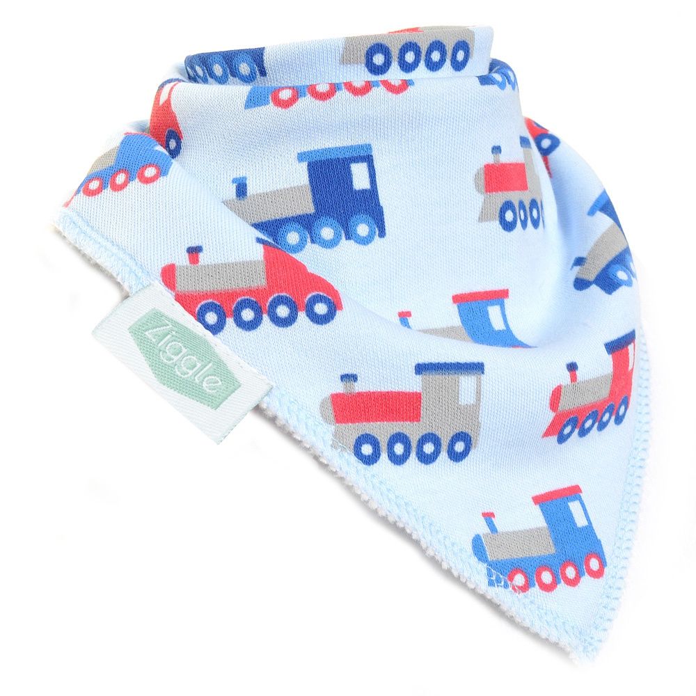 Baby bib, Style: Trains