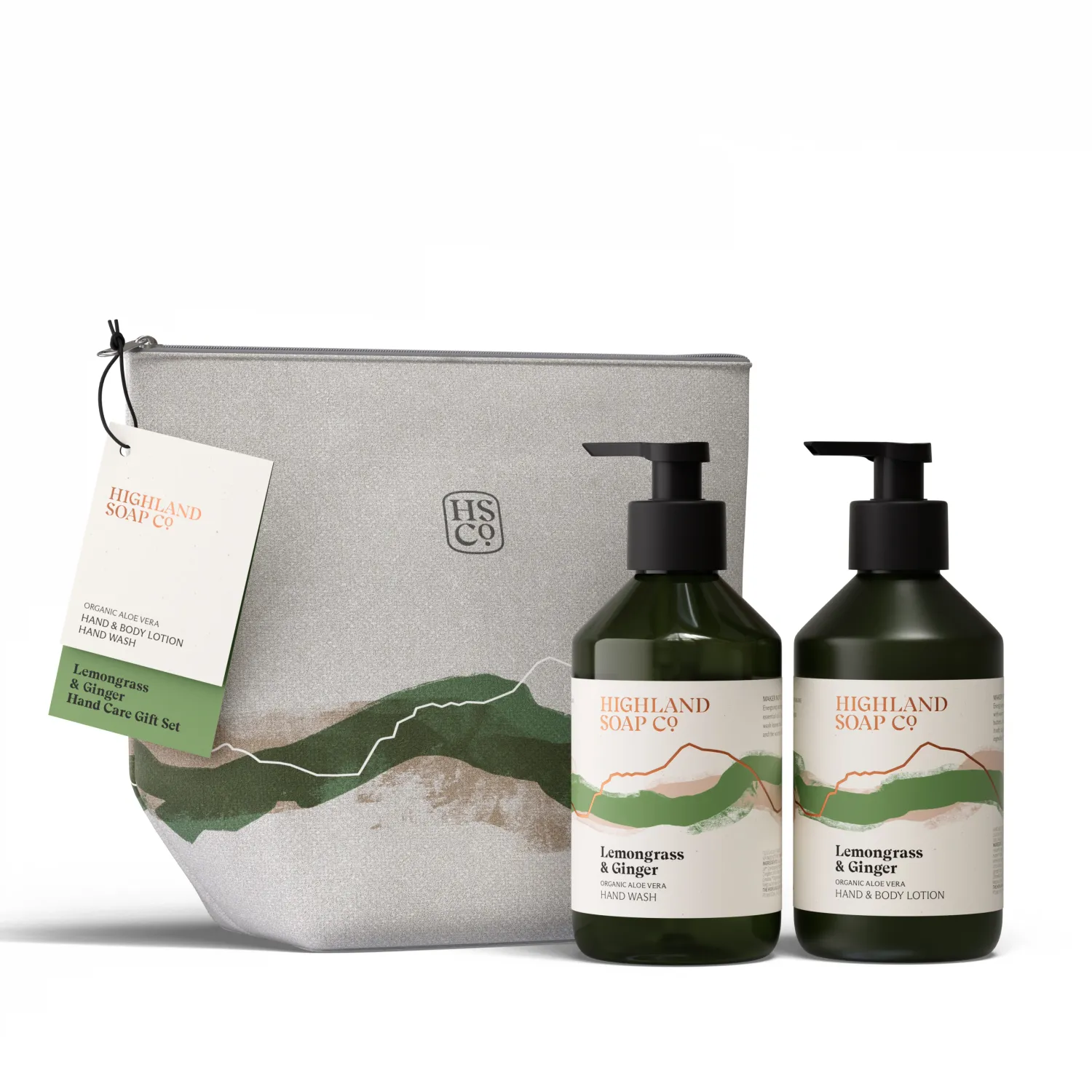 Hand Care Gift Set, scent: Lemongrass and Ginger