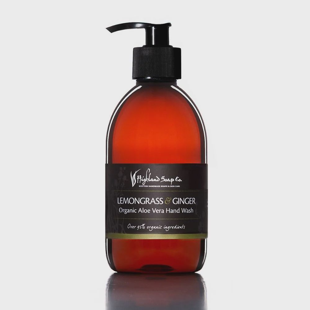Organic Hand Wash, scent: Lemongrass and Ginger