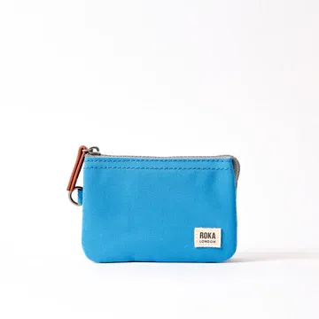 Small Carnaby Wallet, Colour: Canvas Malibu Blue
