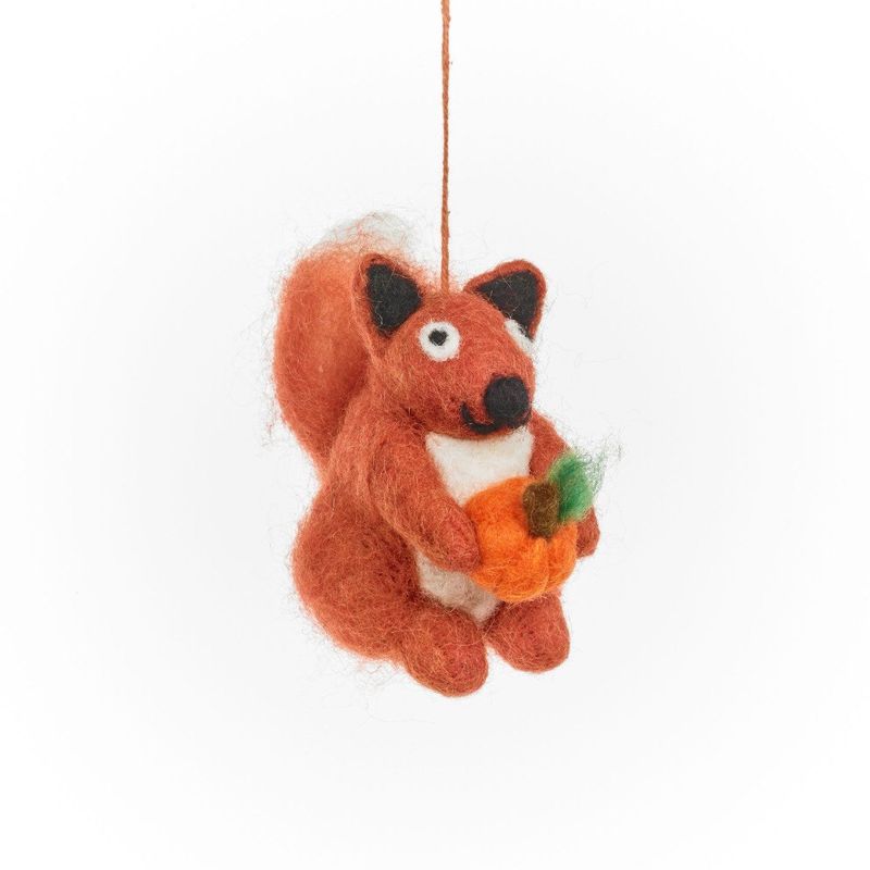 Handmade Felt Autumnal Hanging Decoration