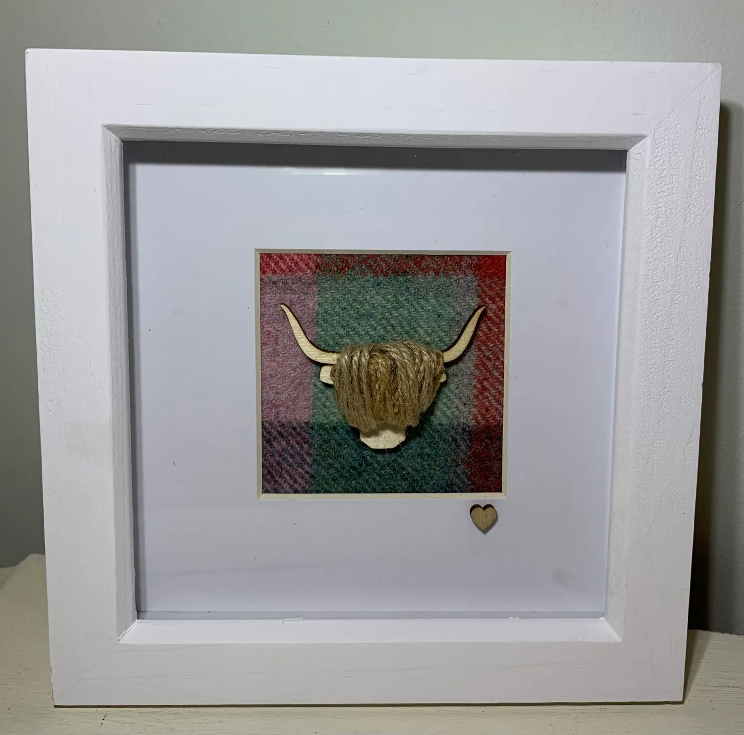 Hairy Highland Cow Picture, Size: Small
