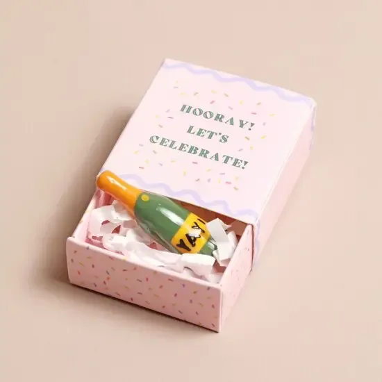 Tiny Matchbox Ceramic Tokens