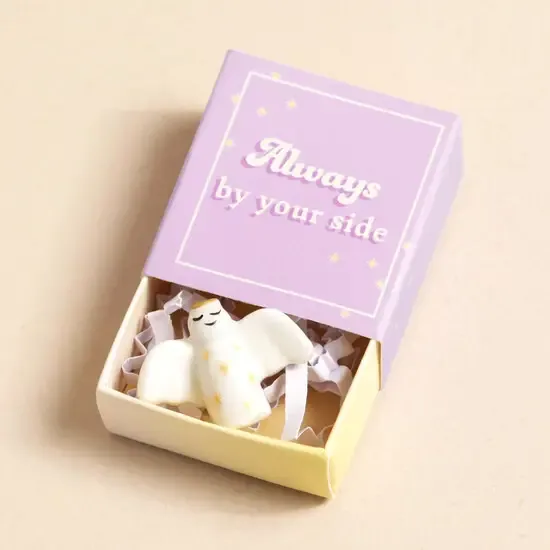 Tiny Matchbox Ceramic Tokens, type: Angel