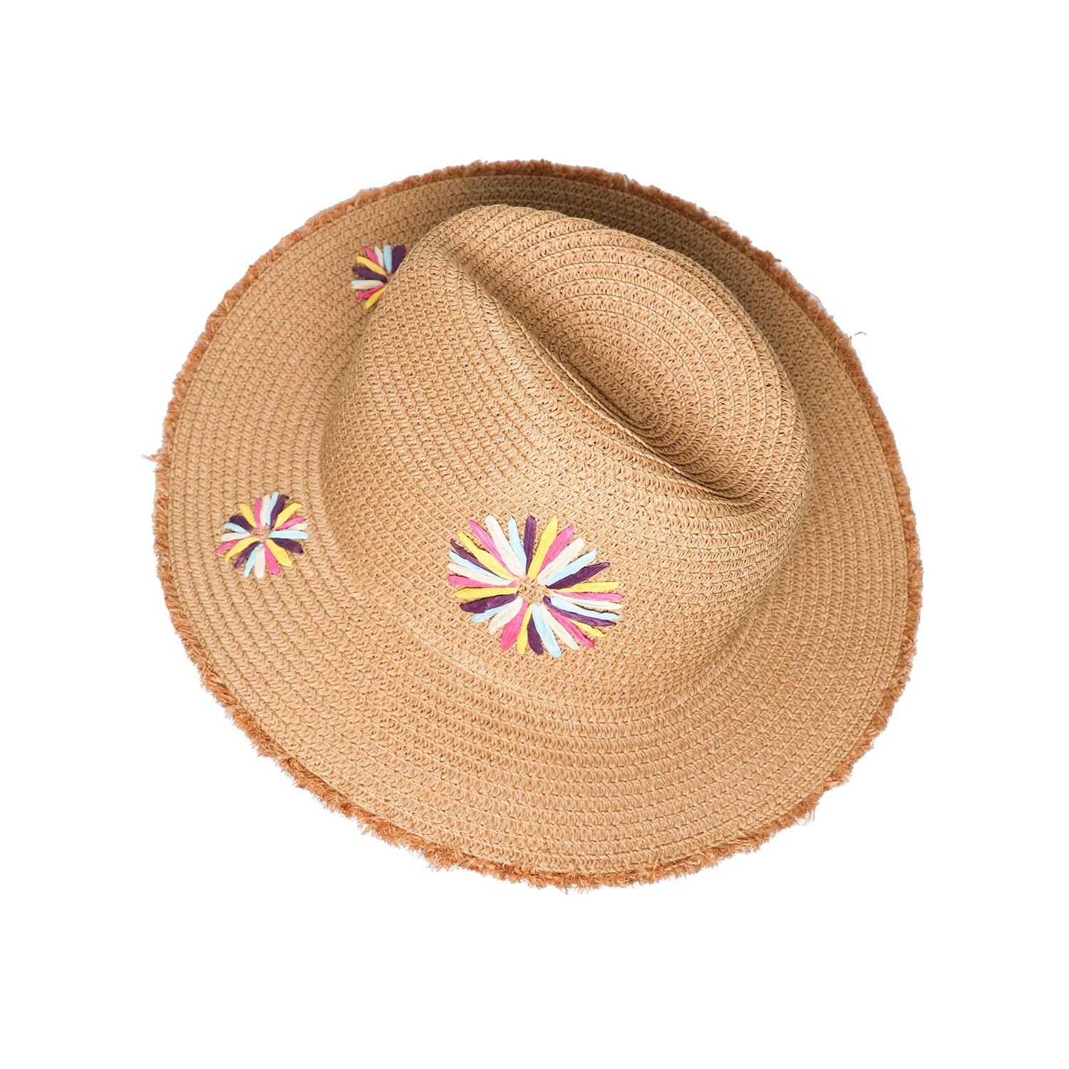 Eco Friendly Summer Fedora, type: Daisies Multi