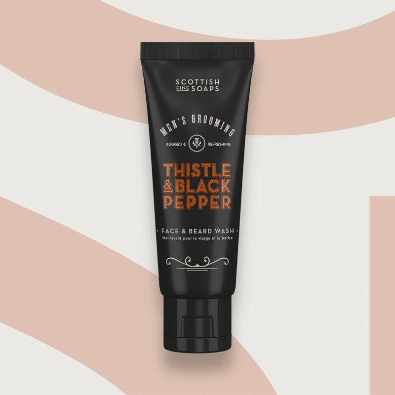Thistle and Black Pepper Face and Beard Wash