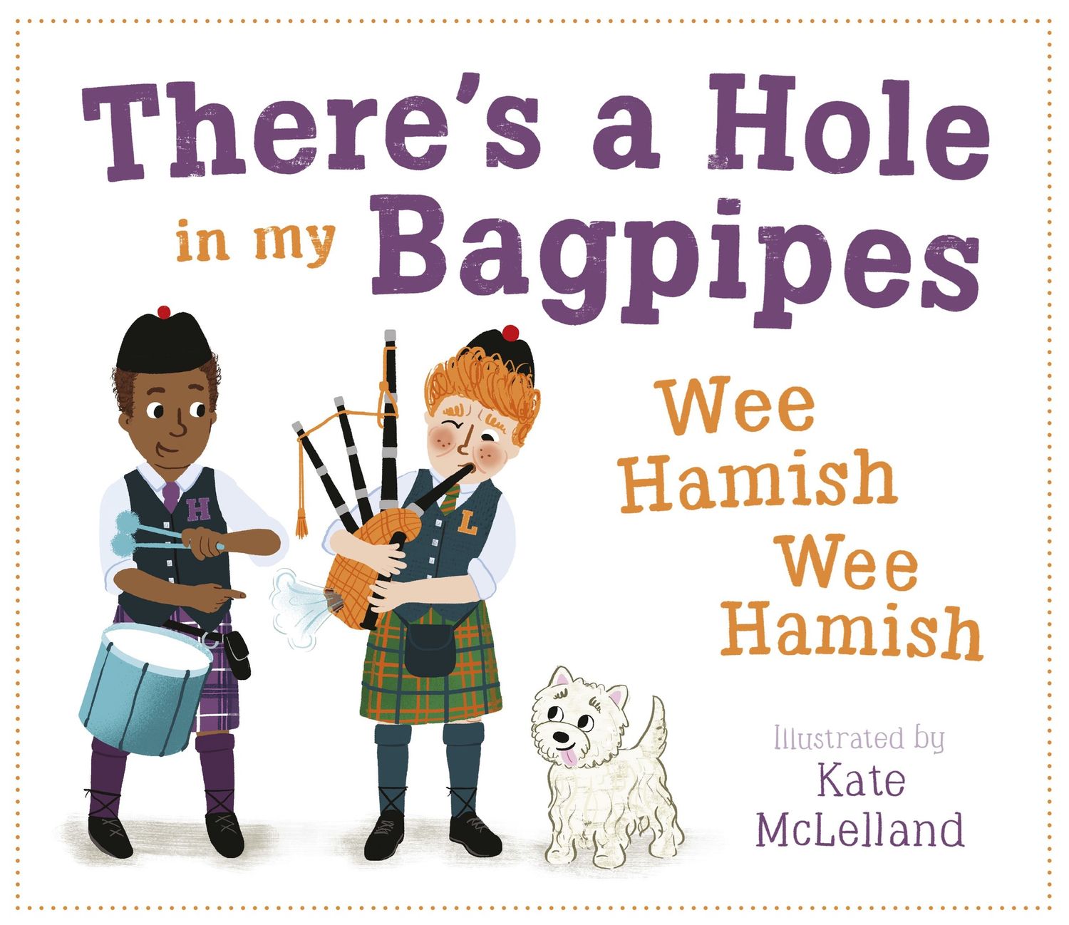 Wee Hamish - There's a Hole in My Bagpipes