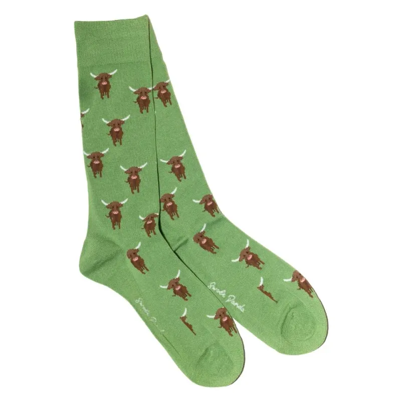 Swole Panda Men's Bamboo Socks