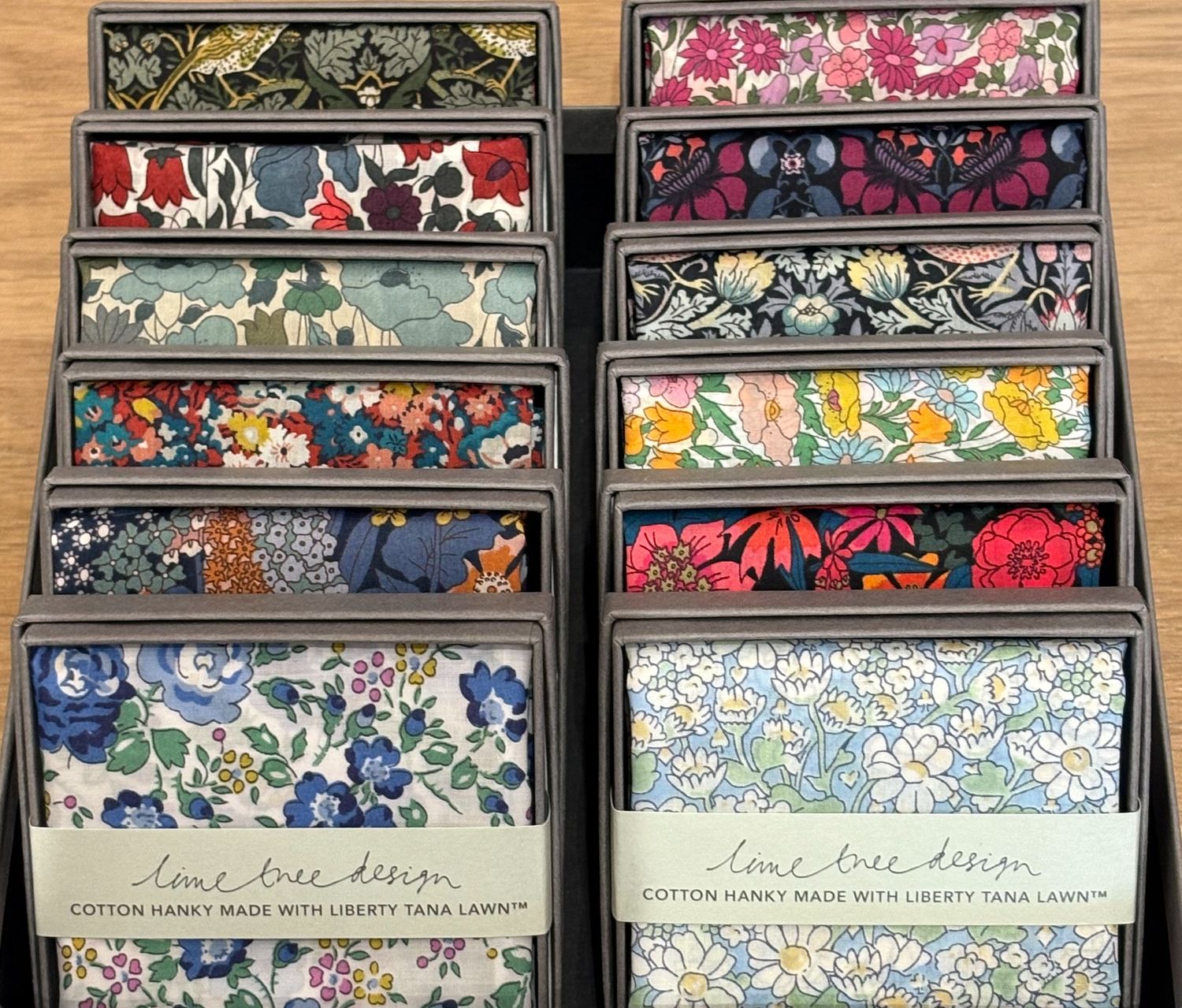 Liberty Fabric Single Boxed Hankies