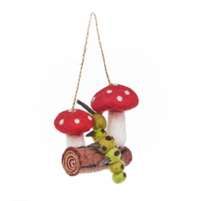 Felt Woodland Caterpillar