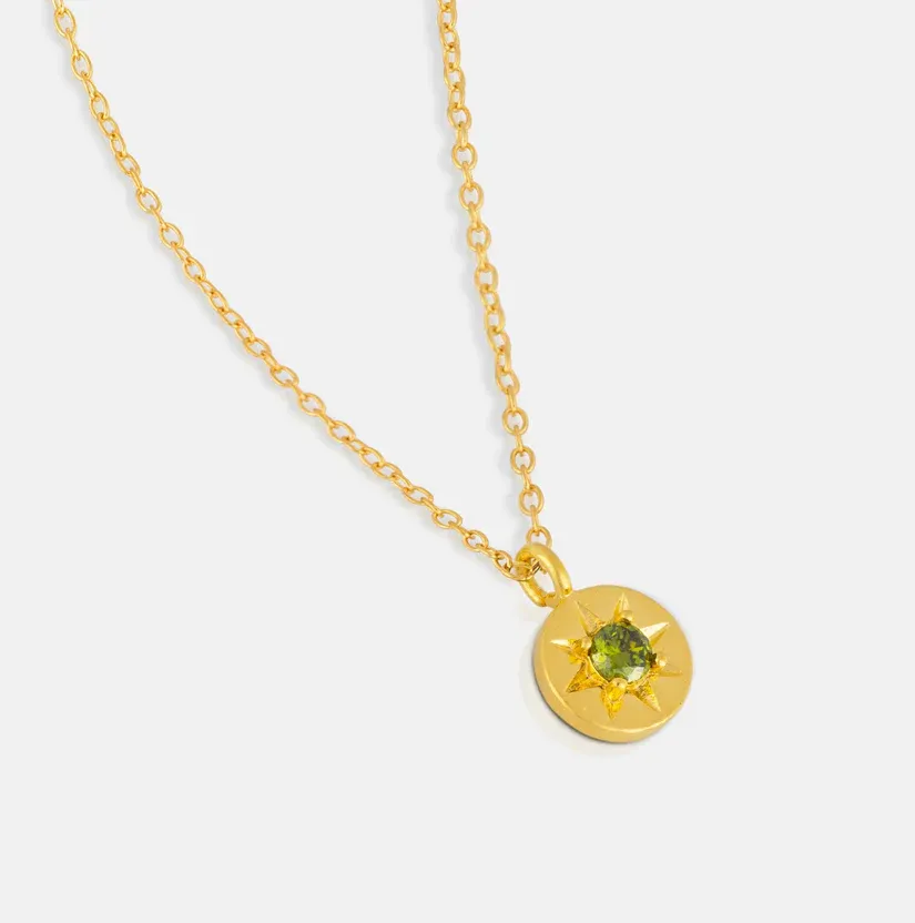 Olive Siren Necklace