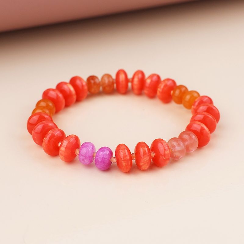 Mixed bead bracelet