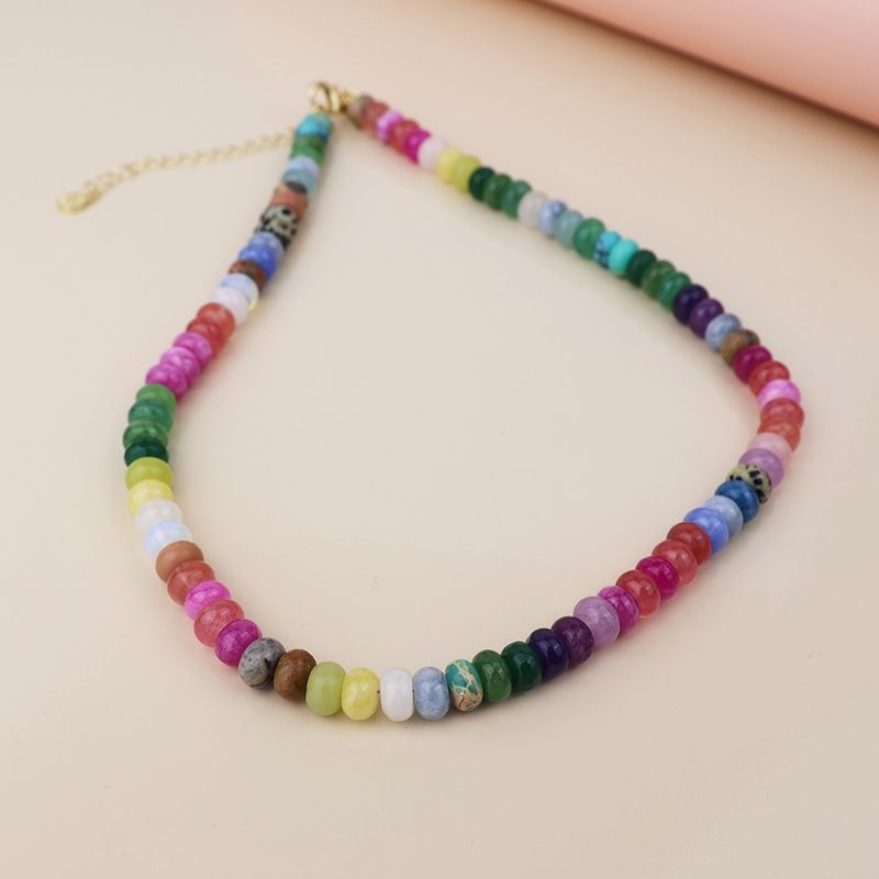 Mixed bead necklace