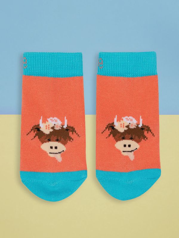 Bonnie Highland Cow Socks