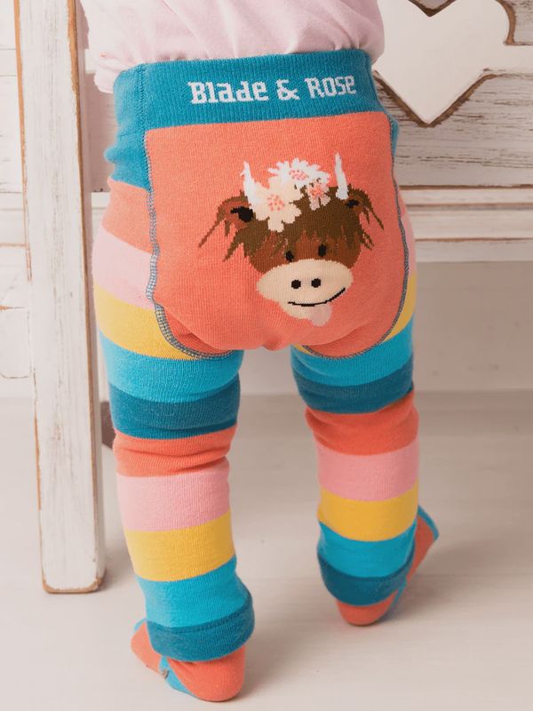 Bonnie Highland Cow Leggings