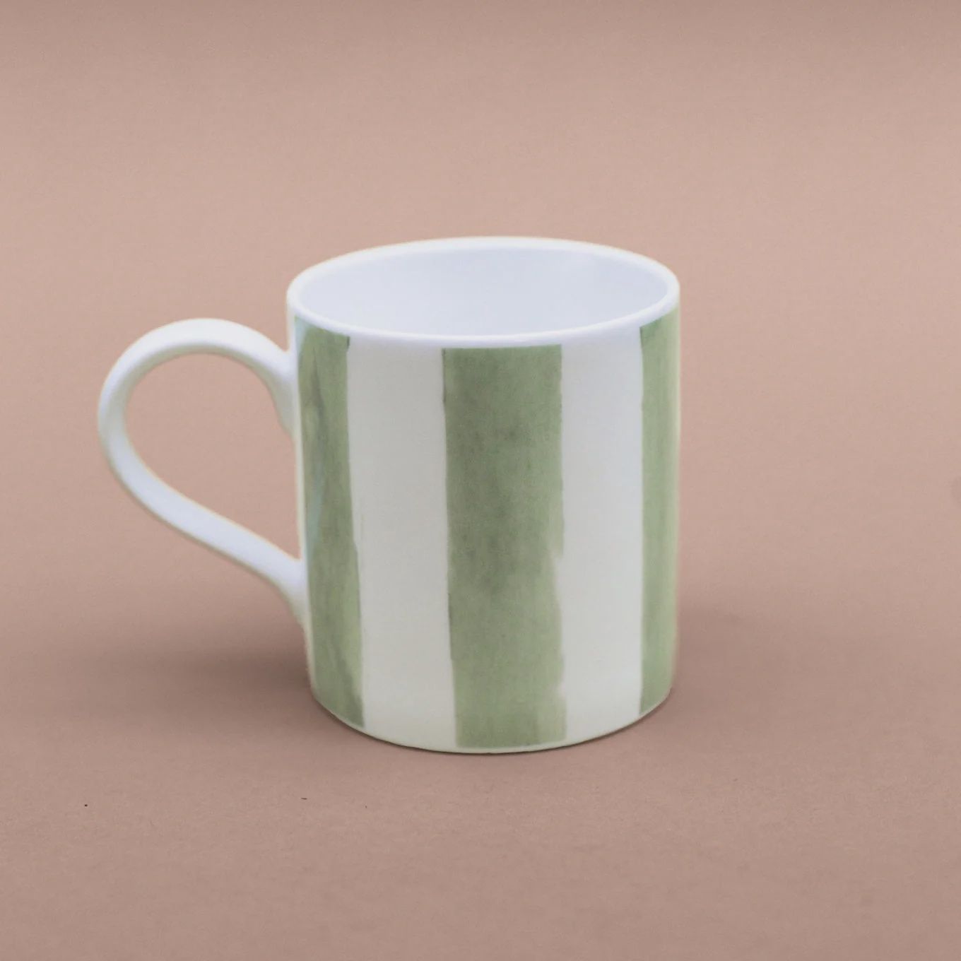 Stripes Mug, Colour: Olive