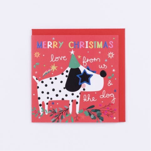 Electric dreams christmas cards, Style: ChristmasOpenFromUs&amp;TheDog