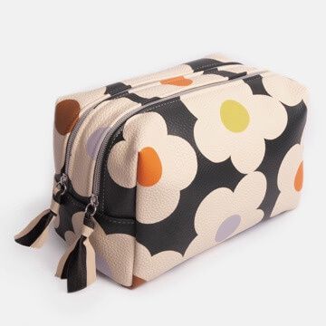 Multi Flower Large Travel Washbag