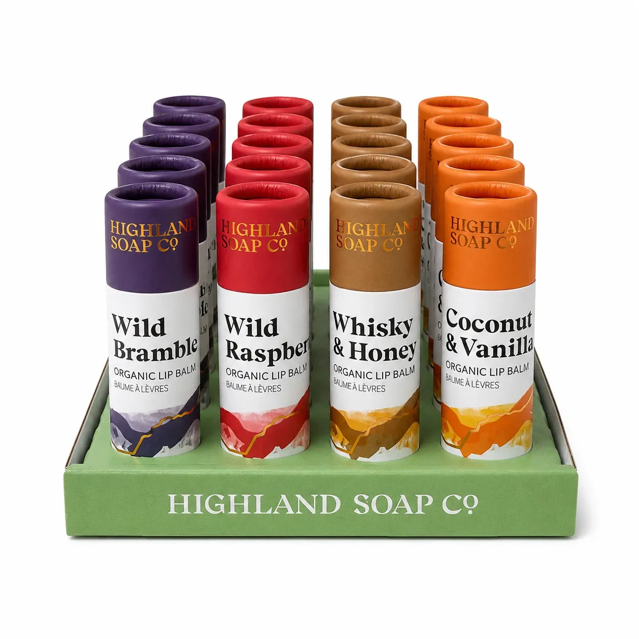 Organic Lip Balm, scent: Mandarin