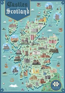Castles of Scotland Jigsaw - 500 pieces