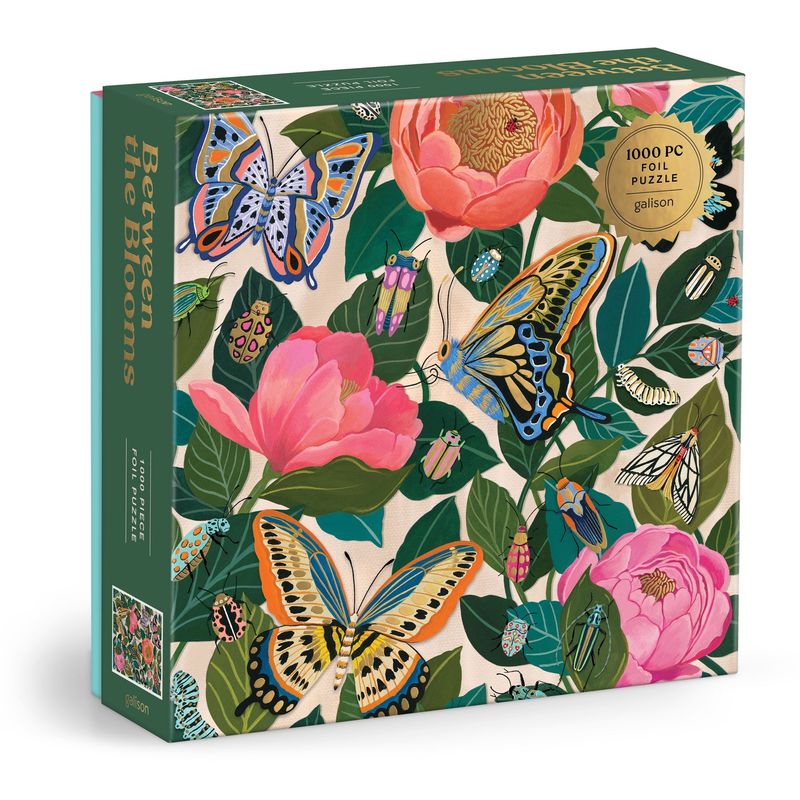 Between The Blooms 1000 Piece Foil Jigsaw Puzzle