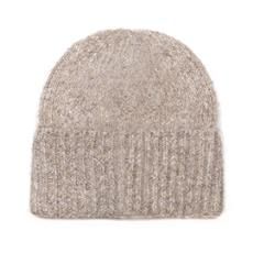 Ashleigh Recycled Blend Beanie, Colour: Oatmeal Marl Knit
