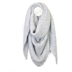 Ashleigh Chunky Knit Triangle Scarf