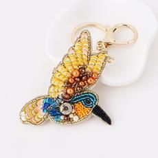 Hummingbird Butterfly Bag Charm/Key Ring