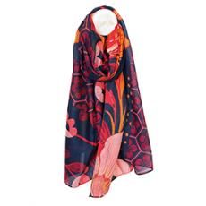 Multi Print Recycled Scarf