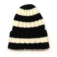 Bold Stripe Beanie Hat