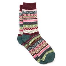 Multi Pattern Stripe Socks