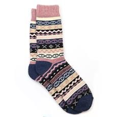Multi Pattern Stripe Socks
