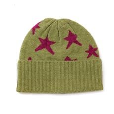 Estelle Recycled Blend Beanie, Colour: Green
