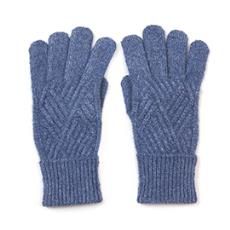 Charlotte Recycled Blend Cable Knit Gloves