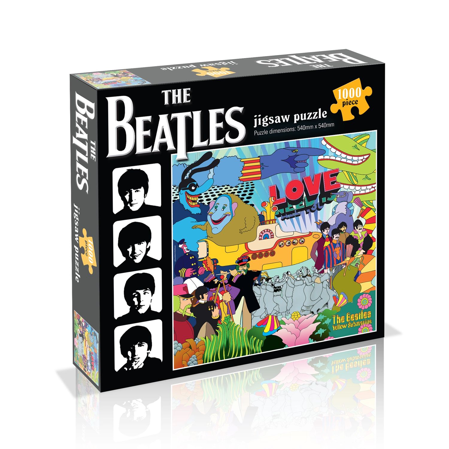The Beatles Yellow Submarine 1000 Piece Jigsaw