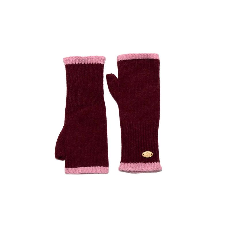 Gloves Border Detail Fingerless