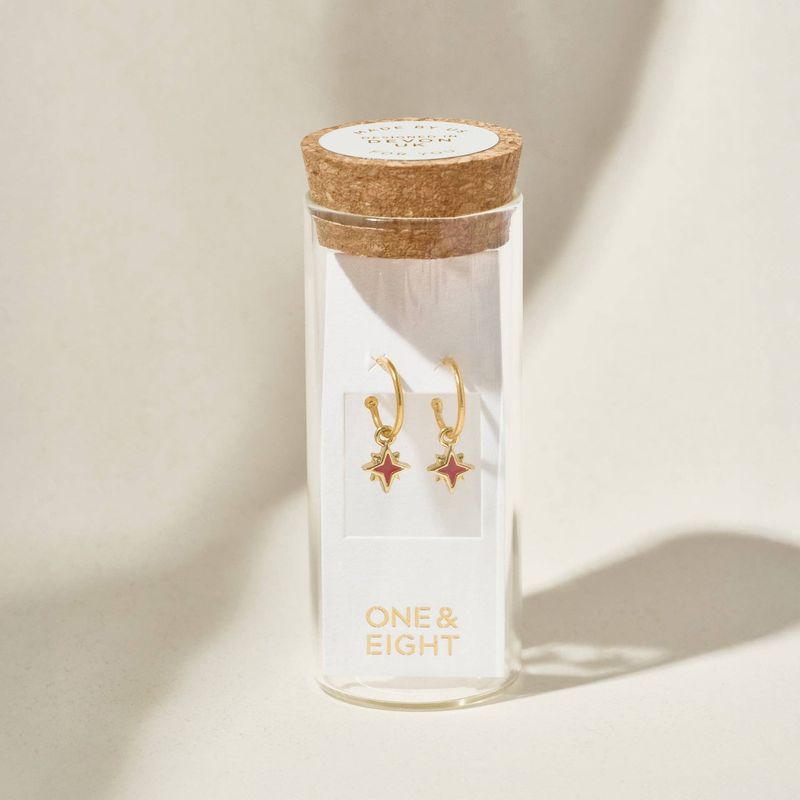 Mulberry Star Earrings