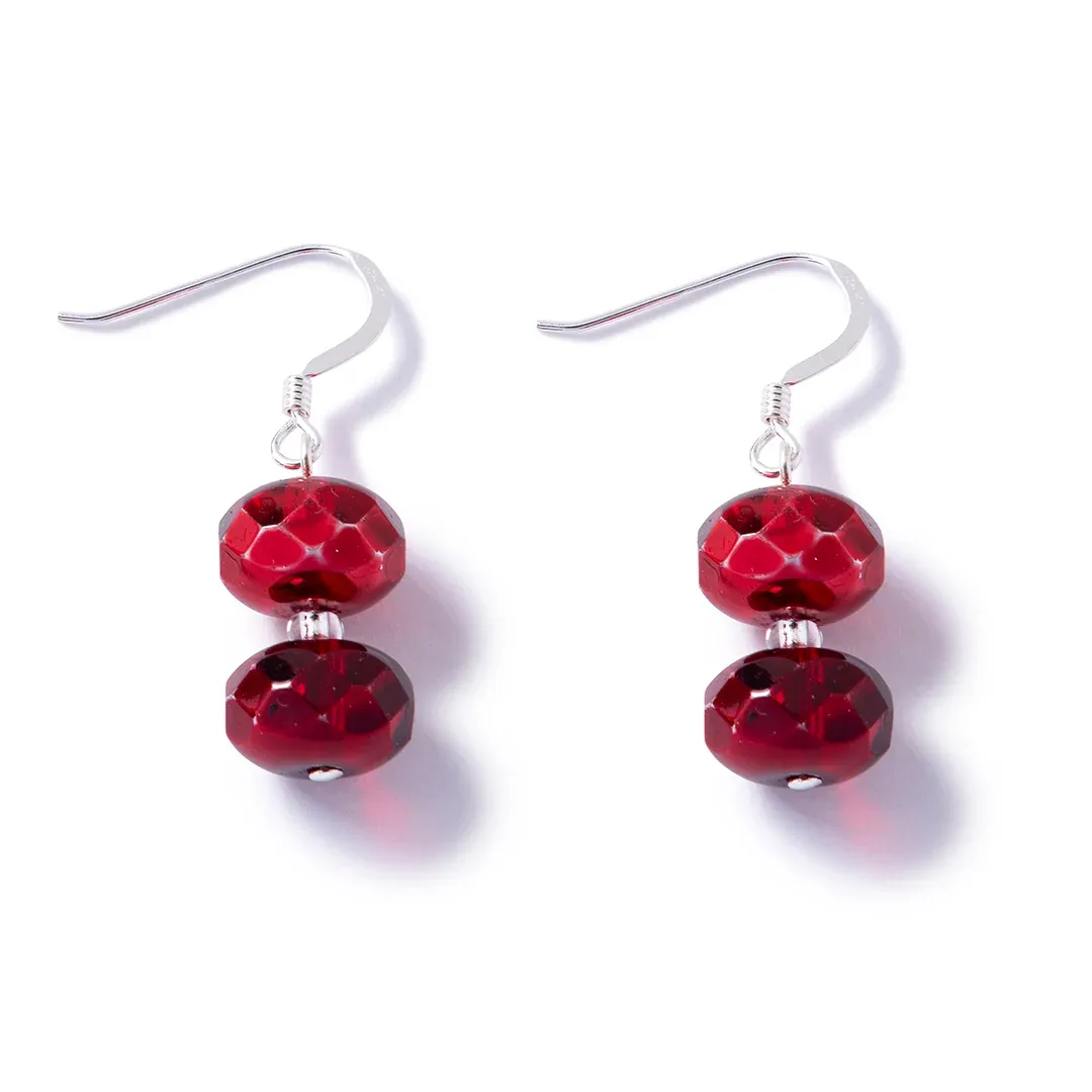 Ruby Shimmer Jewellery, type: Earrings