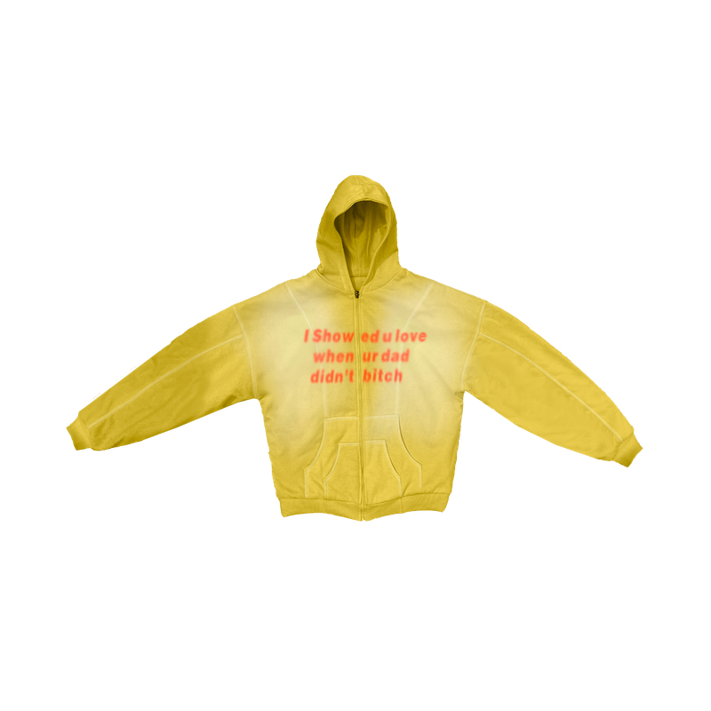 Showed Love Zip-up Hoodie