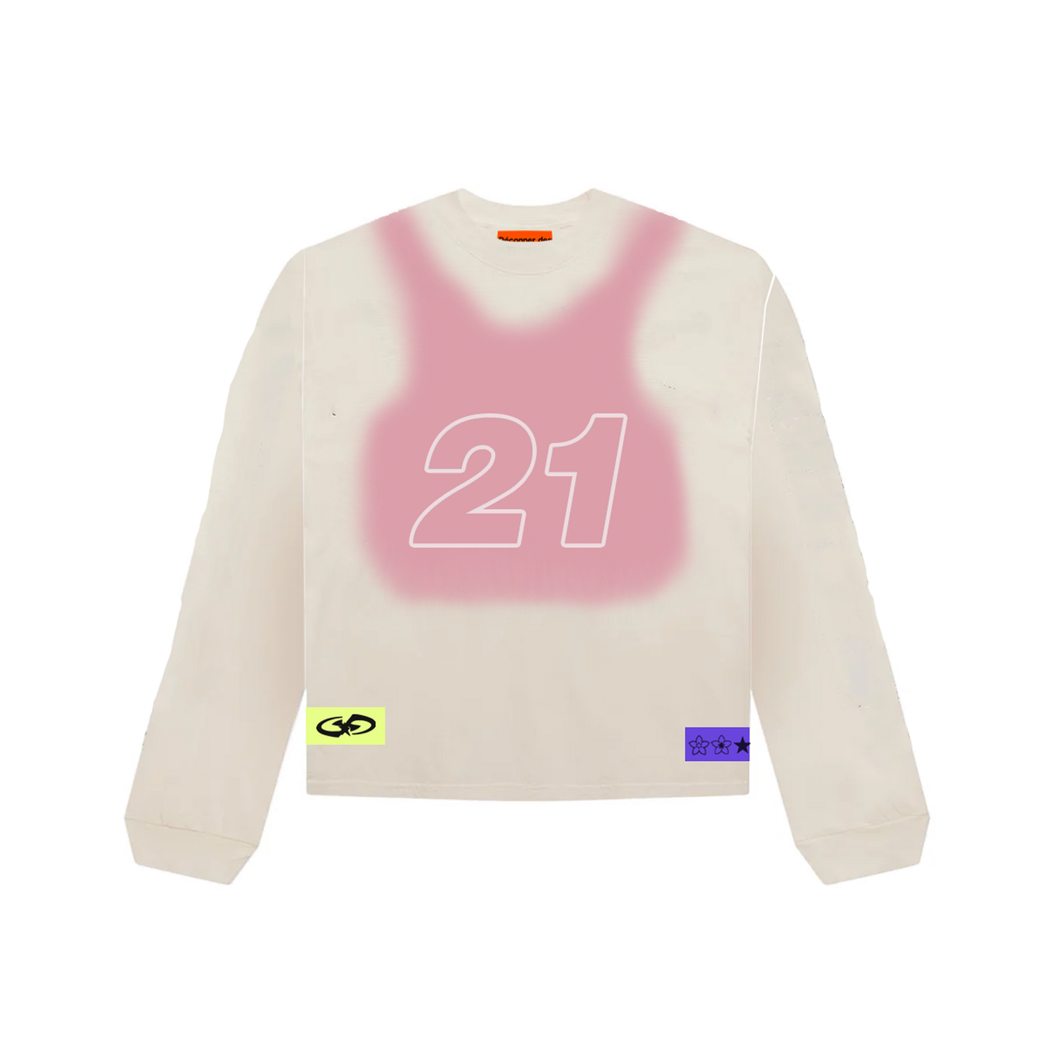 21 Figures patched logo sweater