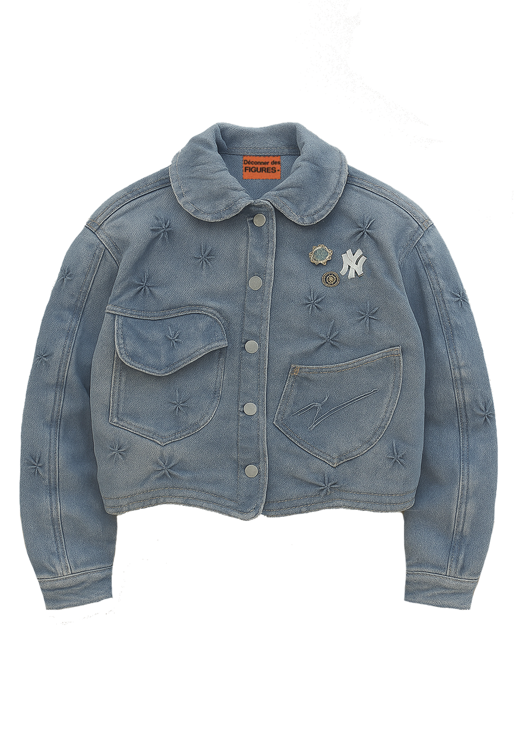 Star embellished  Denim Jacket