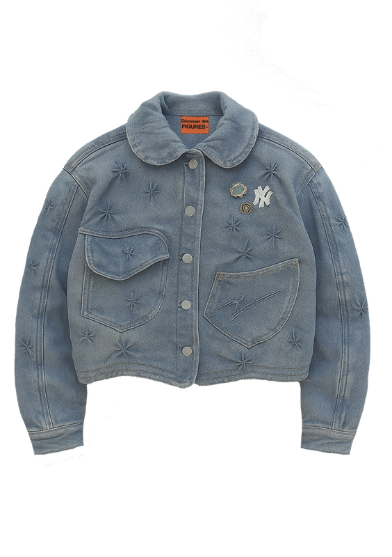 Star embellished  Denim Jacket
