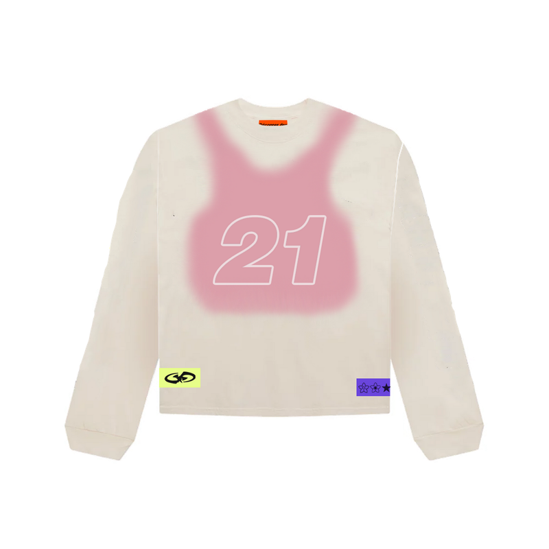 21 Figures patched logo sweater