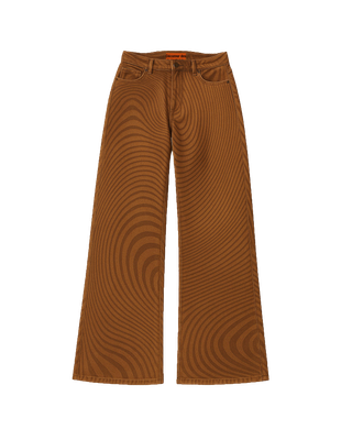 wood illustration brown Pants