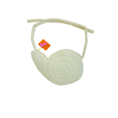 Quilted Yellow Spiral Bag