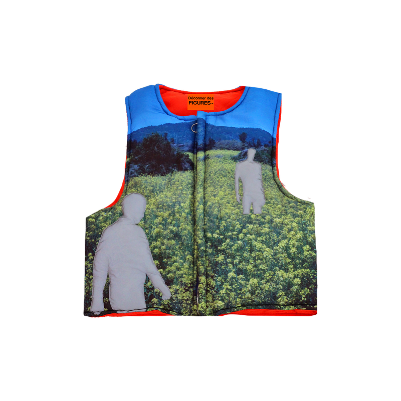 Figures Reflective Puffer Vest