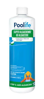 Poolife Algae Bomb 60 Algaecide - 32oz bottle