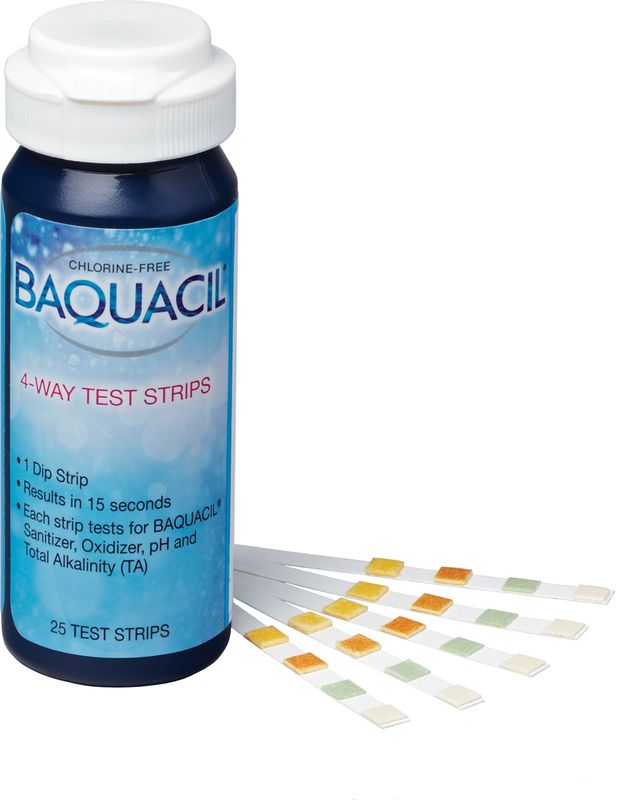 Baquacil Test Strips