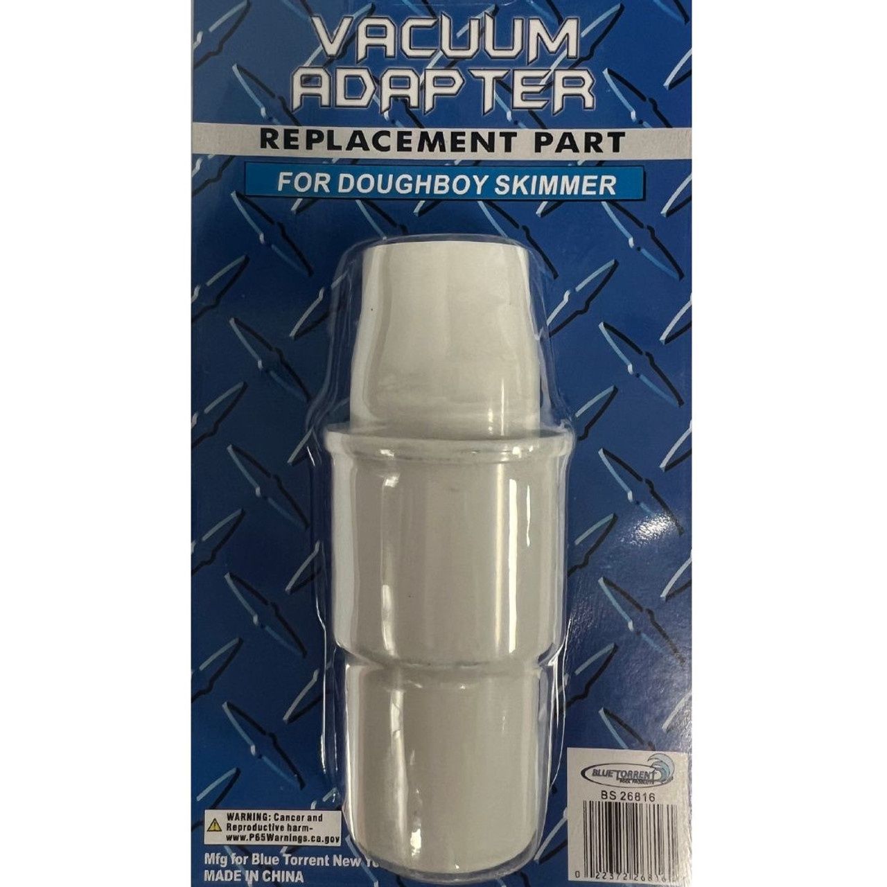 Blue Torrent Doughboy Vac Adapter