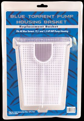 Blue Torrent Strainer Basket Replacement for Typhoon/BT IMP Pumps
